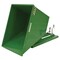 Vestil Medium Duty Self-Dumping Hopper 1 Cubic Yard 4000 lb Green D-100-MD-GRN-T - alternate 3